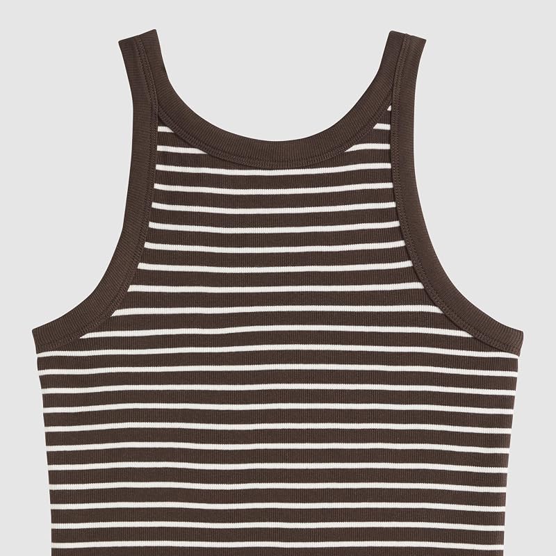 Essential Racer Tank May Stripe Java STR