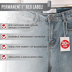 1000 Stickers Roll 50 Percent Permanent 1 Inch