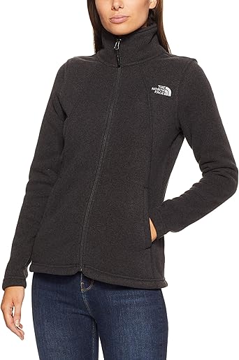 womens north face crescent fleece jacket