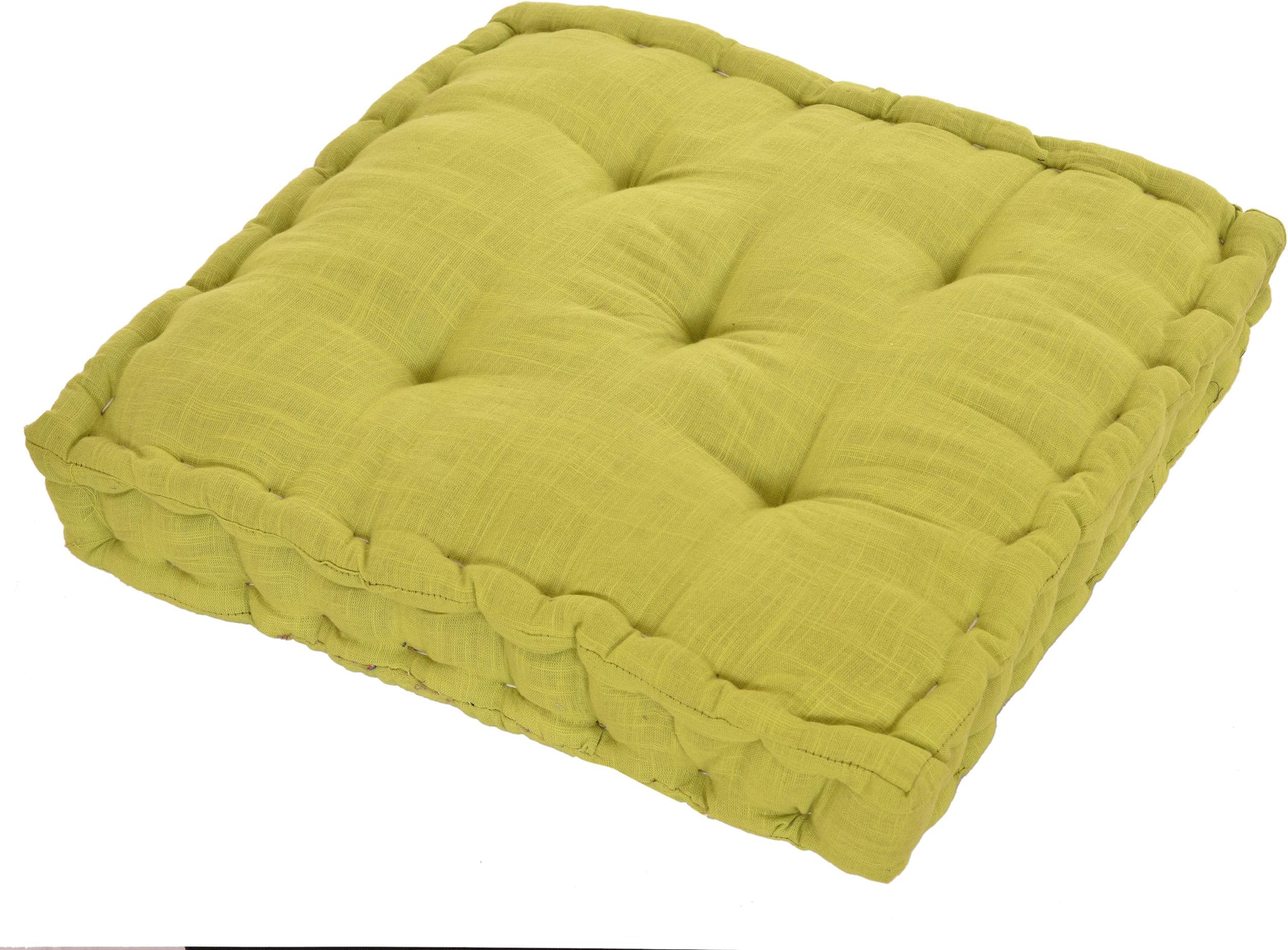 Retail Network Floor Cushions Large Size for Seating,Chair Muddees,Meditation,Yoga,Pooja,Guest
