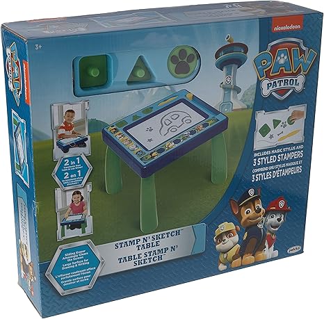 Nickelodeon 42538 Patrol Code Paw Stamp N Sketch Play Table