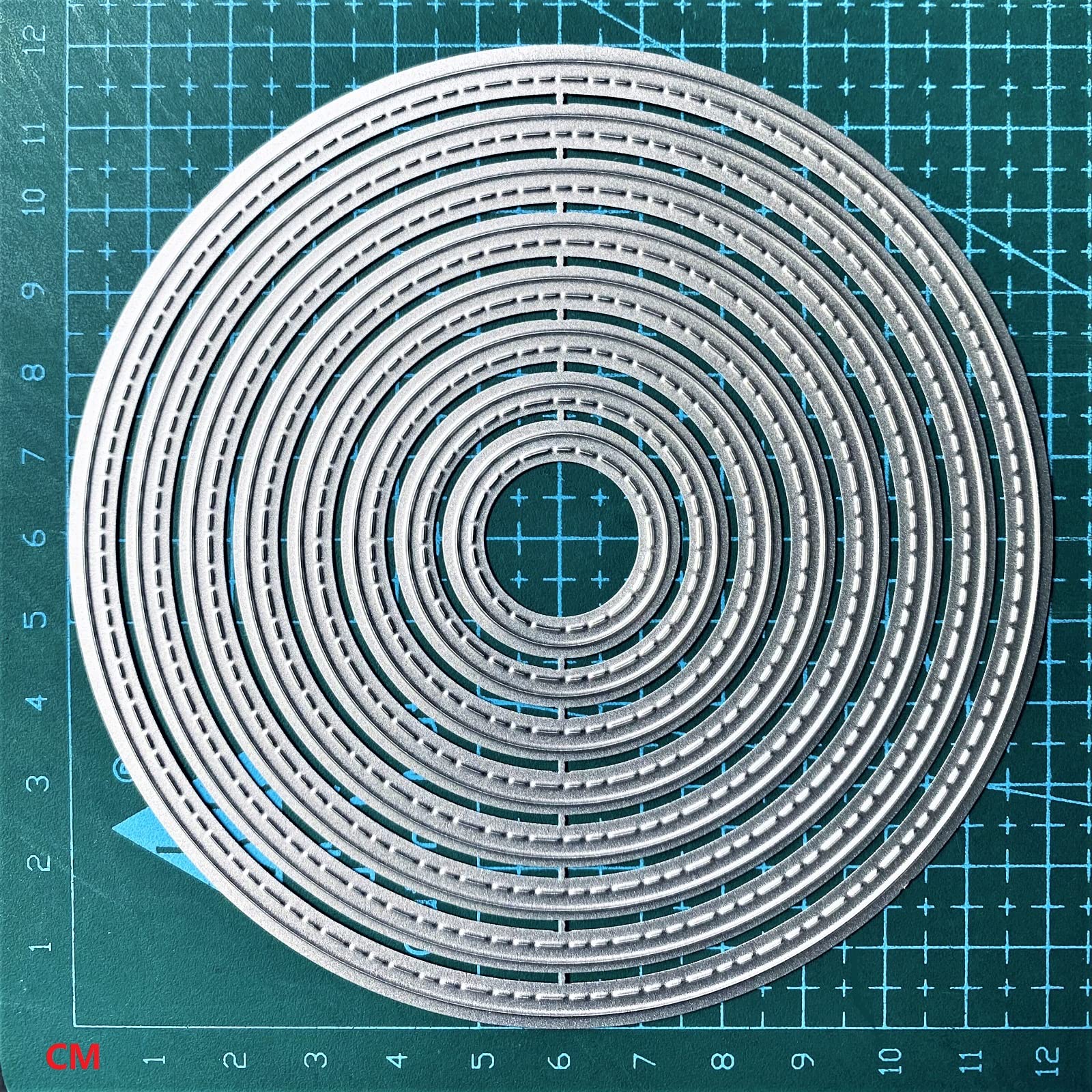 ZbFwmx Big Round Cutting Dies Handmade DIY Paper Cards Album Decoration Stencils Template Embossing for Card Scrapbooking Craft Circle