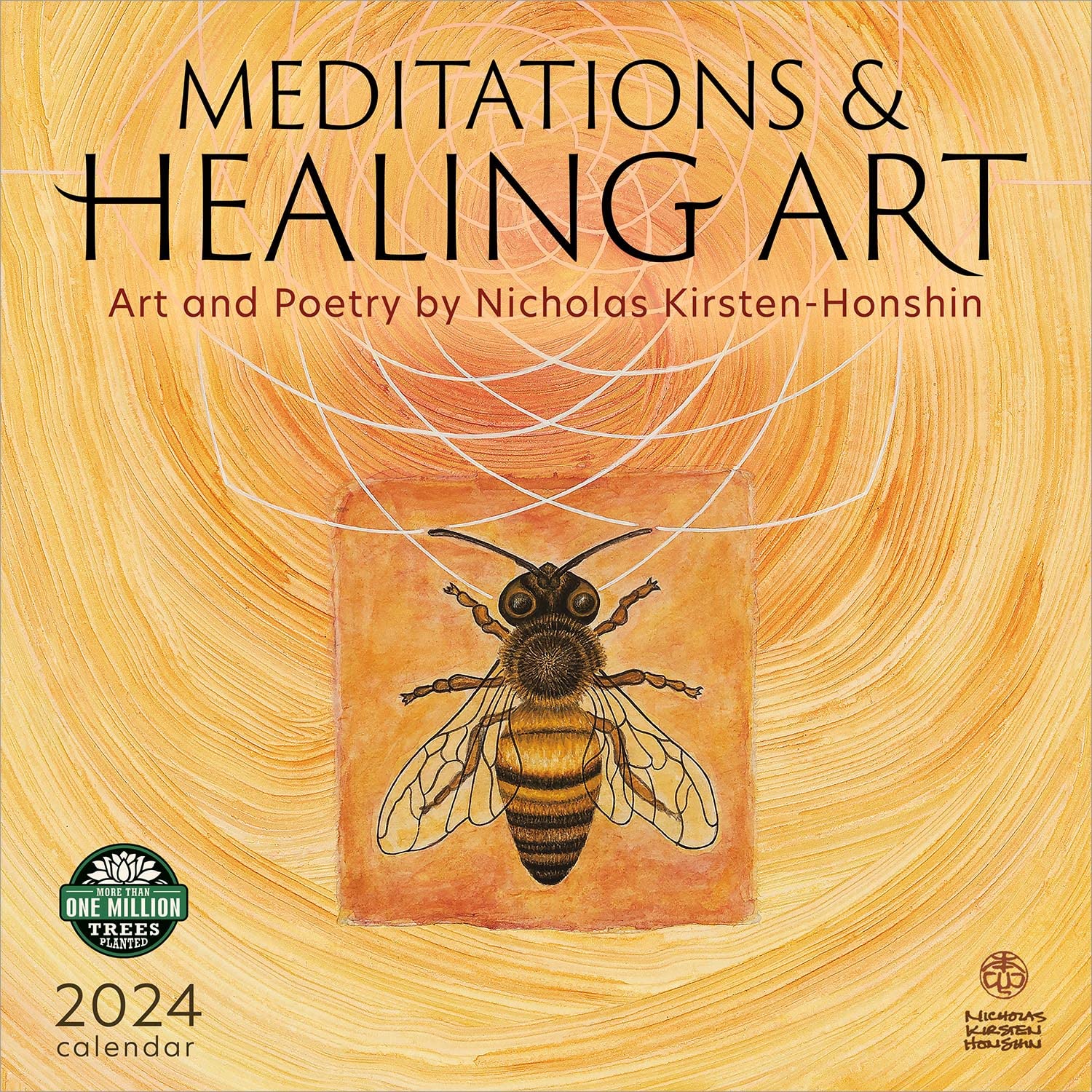 Meditations & Healing Art 2024 Calendar: Art and Poetry by Nicholas Kirsten-Honshin