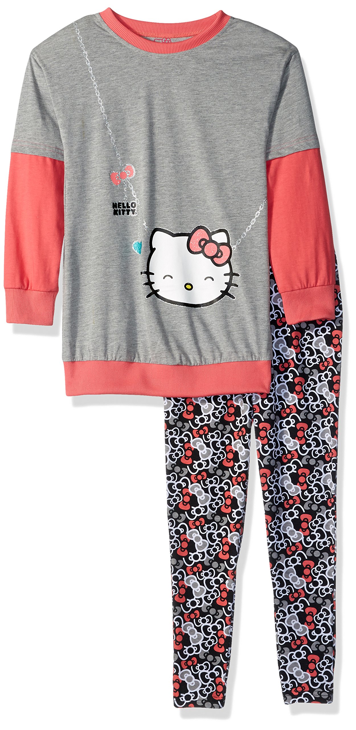 Hello Kitty Toddler Girls' 2 Piece Long Sleeve and