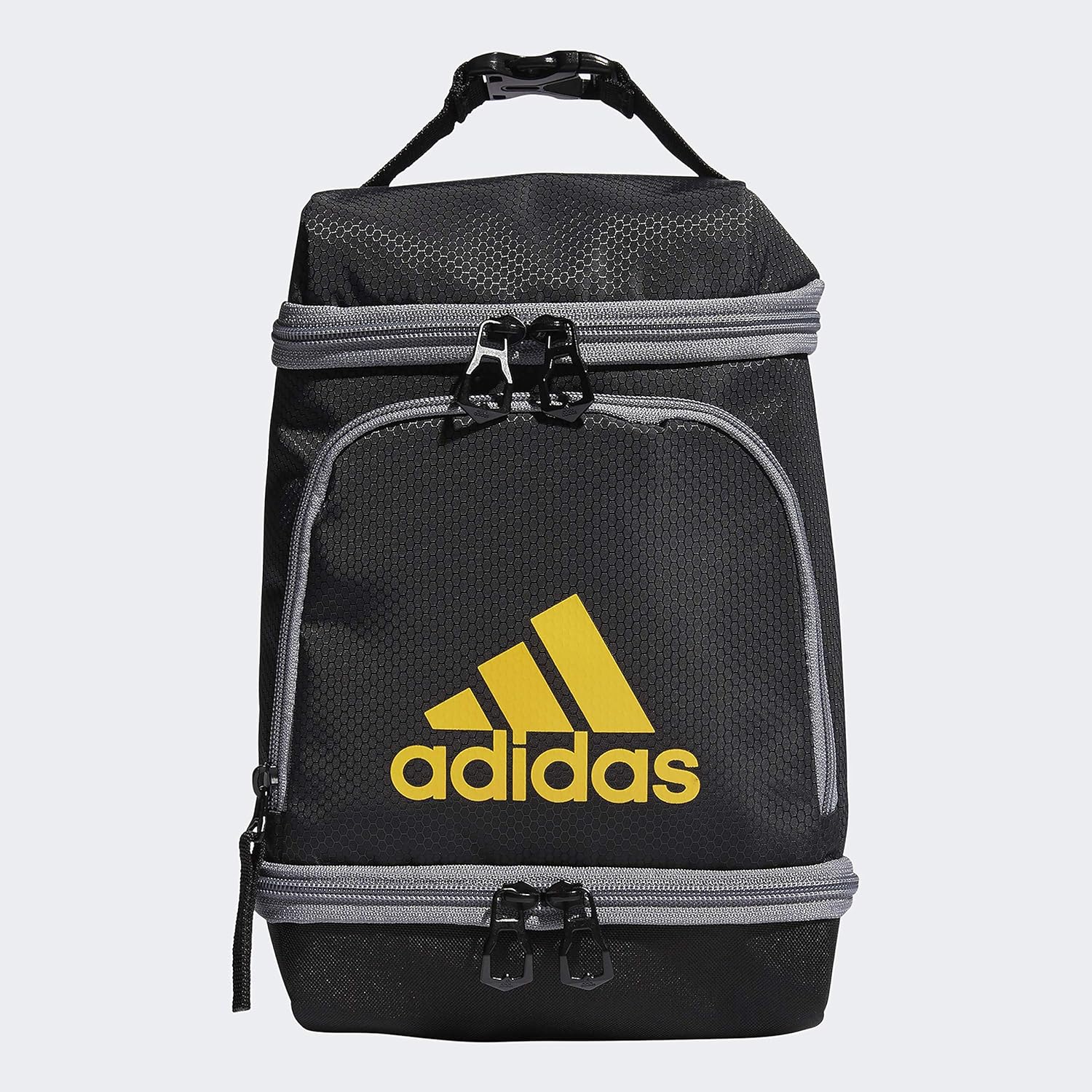 adidas Unisex Excel Insulated Lunch Bag, Carbon/Black