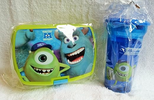 Almuerzo/caja de merienda y la botella de agua de los niños - juegos de bebidas de