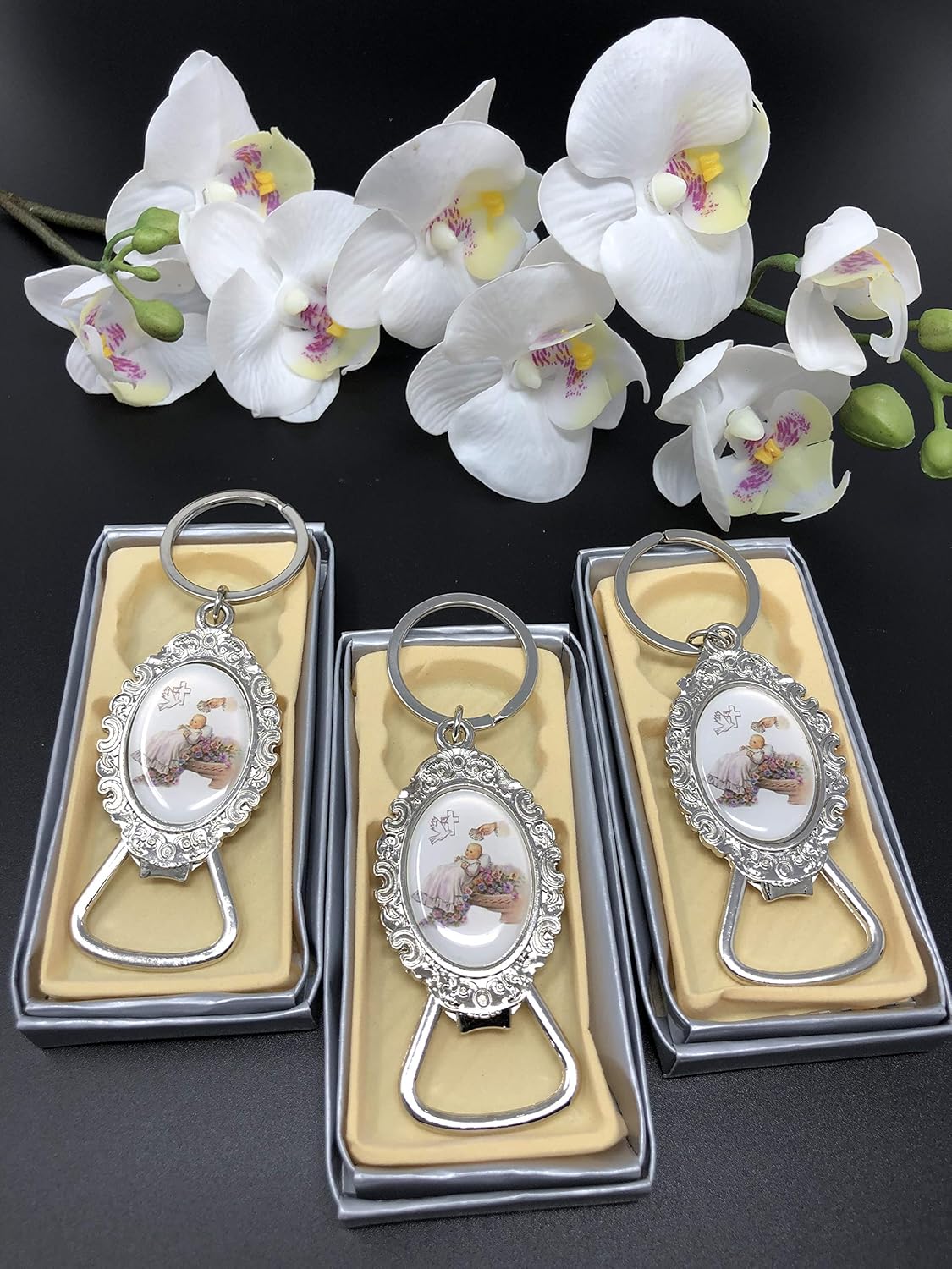 baby boy christening favors