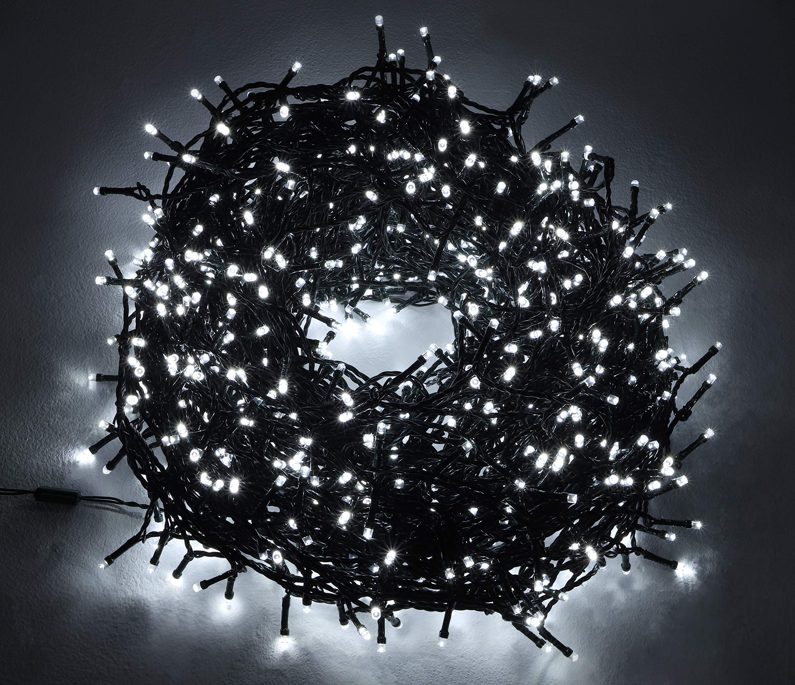 Christmas Concepts® 1000 White Super Bright LED Multi Function String Lights - Indoor/Outdoor Lights