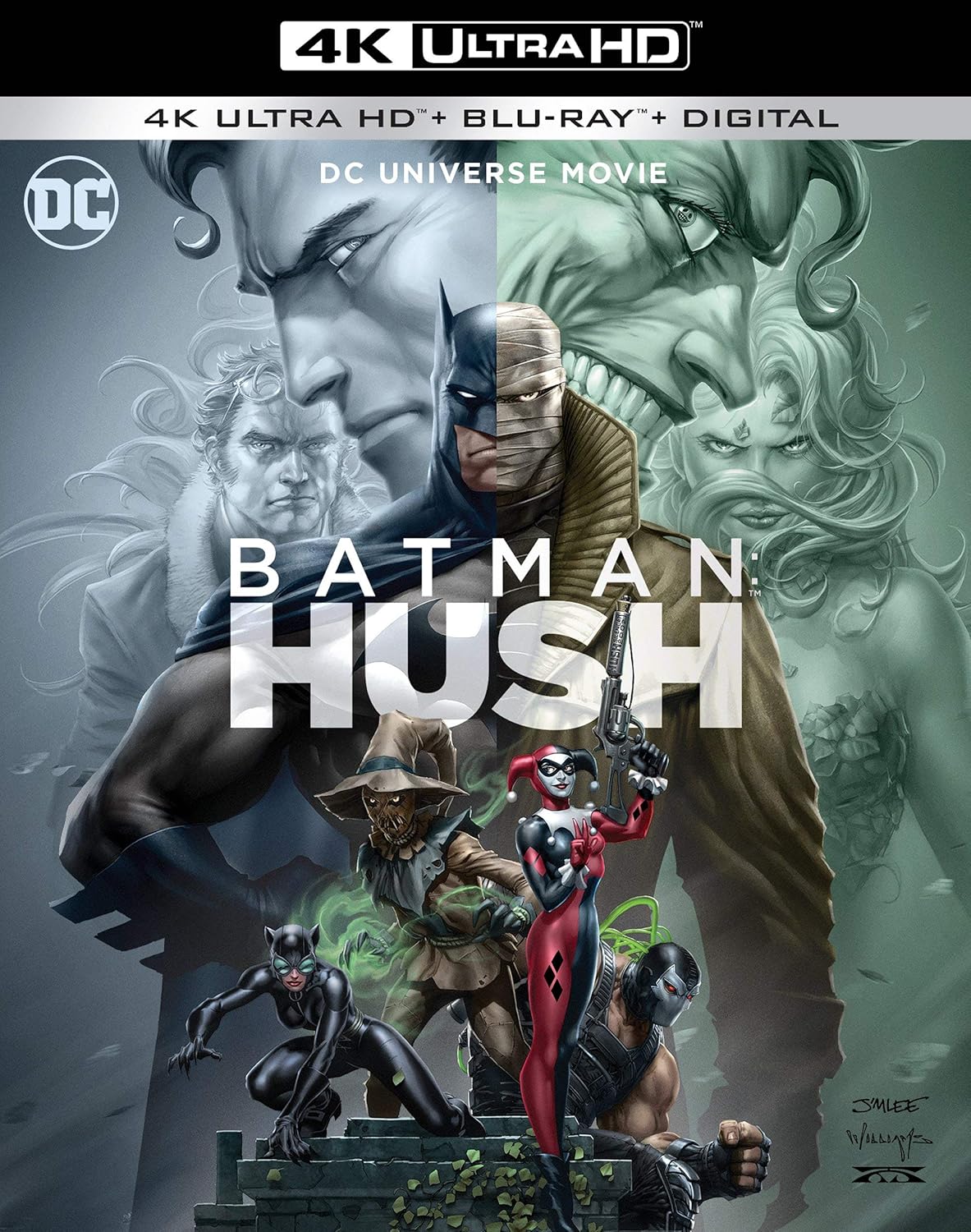 Batman Hush 4k Ultra Hd Blu Ray Amazon Ca Dvd