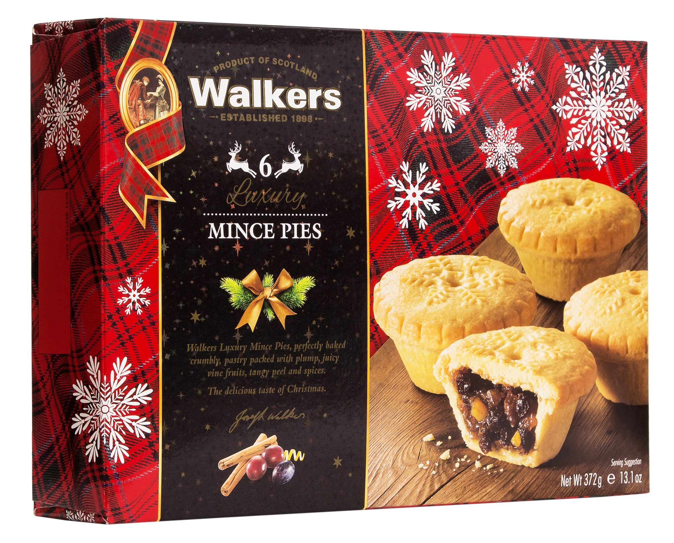 Walkers Cookie Glenfd Whis Mincemeat Dessert Tarts