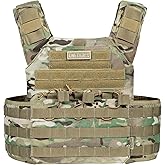 OneTigris DOOM Tactical Vest, Adjustable Airsoft Vest MOLLE Vest for Men