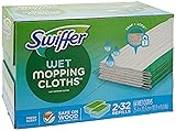 Swiffer Sweeper Wet Mopping Cloths Refills Open