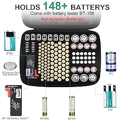 Battery Storage Organiser, ENSOBO Battery Storage