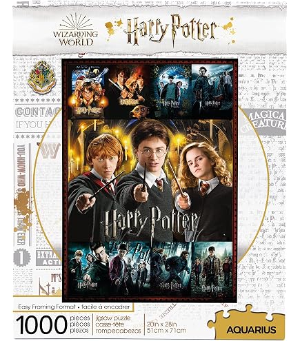 1 Puzzle 1000 Pièces - Harry Potter Challenge + 1 Collectors' Memory H Potter 1 Loup Garou Pour Une Nuit Harry Potter Livraison Offerte