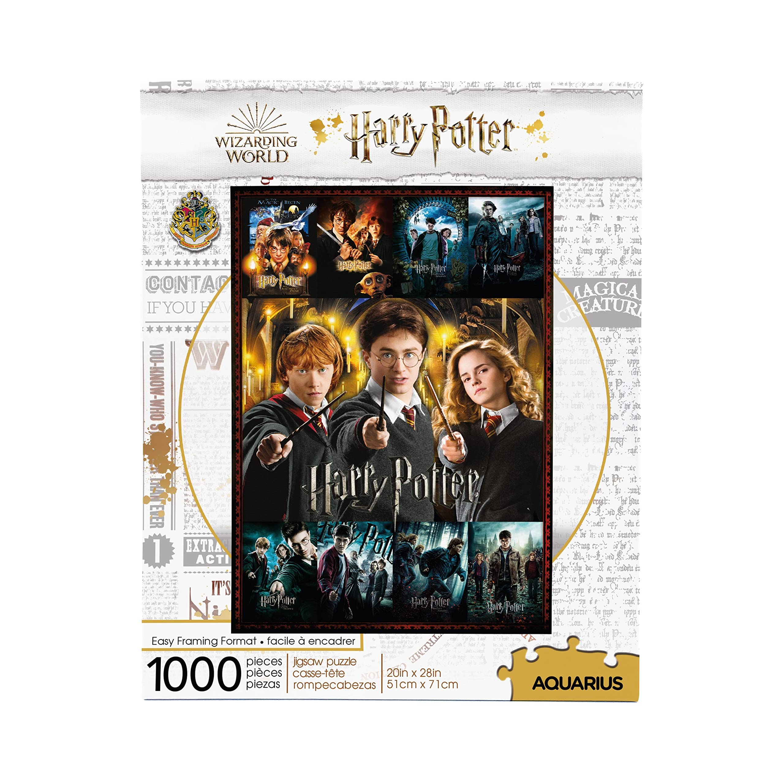Harry Potter Movie Posters Collage 1000 Piece Jigsaw Puzzle