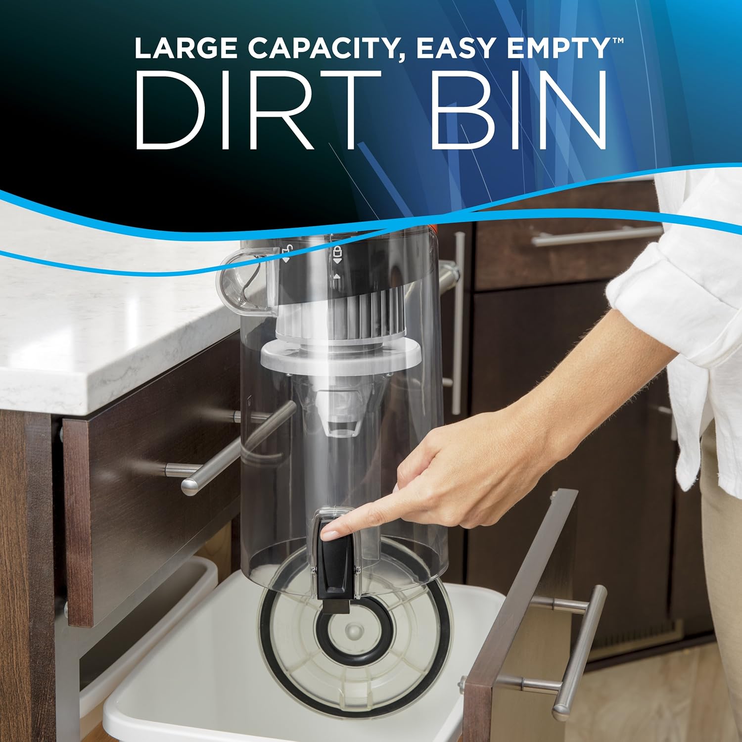 Bissell Cleanview Upright Bagless Vacuum Cleaner, Orange, 1831 -