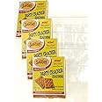 Savory Saltine Seasoning Bundle - 4 Packs Classic Original Flavor + 4 Zip Top Bags (15.5" X 12")