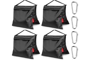 YOOFAN Sandbags - Versatile Weight Bags for Photography, Stand Stabilization, and More, 4Pcs