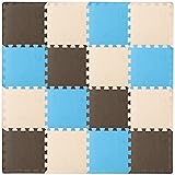 ProSource Foam Puzzle Floor Play Mat for Kids and