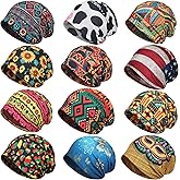 Kayier Women's Baggy Casual Chemo Beanie Cap