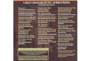 A Billy Graham Music Homecoming, Vol. 2 DVD - Bill Gaither & Gloria