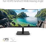 ASUS BE279QSK 27" Full HD IPS Video Conferencing Monitor Webcam Mic Speakers view 2