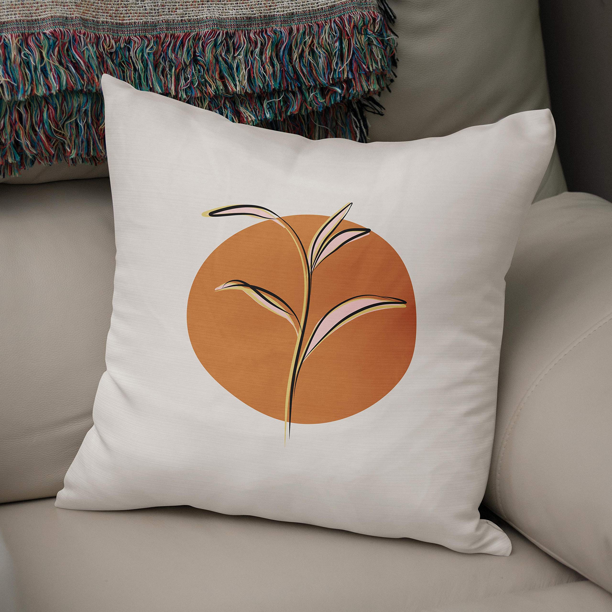 Bonamaison, Decorative Cushion Cover - 50% Cotton 50% Polyester - 43x43cm - Designed and Manufactured in Turkey