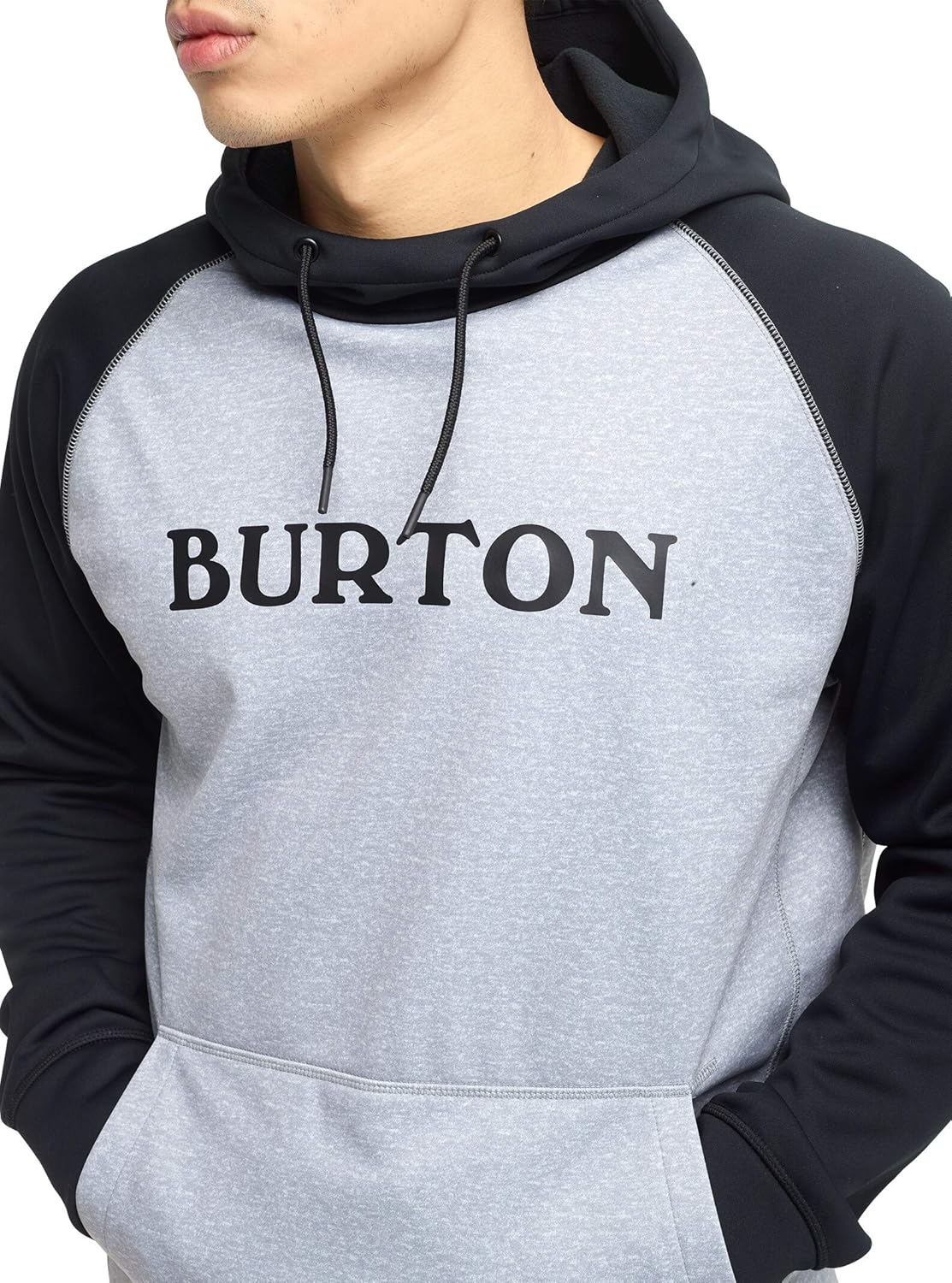 crown bonded pullover hoodie