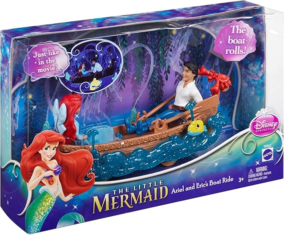 ariel and eric boat ride toy