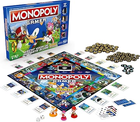 Monopoly Gamer Sonic The Hedgehog 