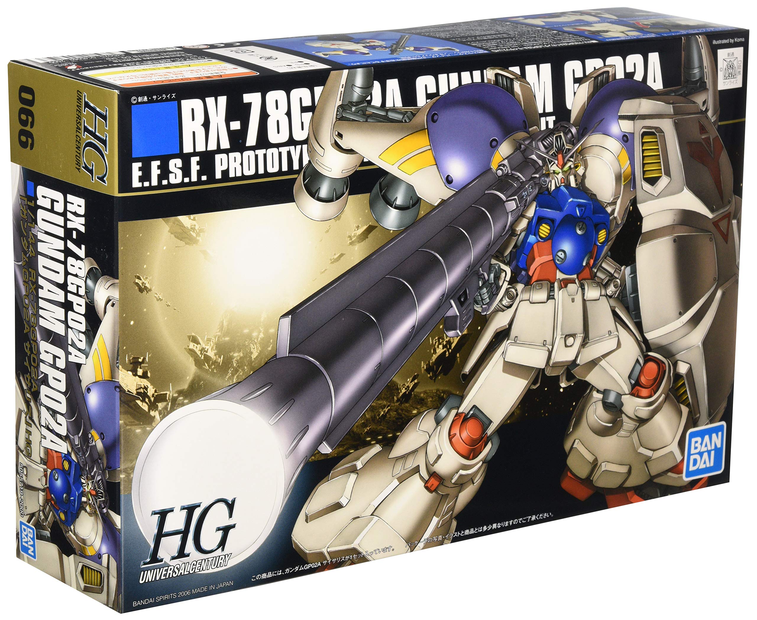 GUNDAM - HGUC 1/144 Gundam GP-02A - Model Kit