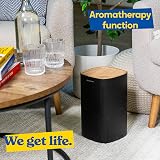 Russell Hobbs Air Purifier Bedroom CADR 100 m³/h 3 Speed LED Touch view 7