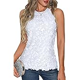GUANYY Halter Sequin Tops for Women Sleeveless Sparkly Glitter Shiny Tank Top Party Concert Sequence Blouse
