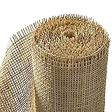 16" Width Square Rattan Cane Webbing Roll 49 Feet 1