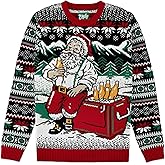 The Ugly Sweater Co. Ugly Christmas Sweater for Holiday Fun Tacky Unisex Design, Perfect Snug Fit Breathable Crewneck