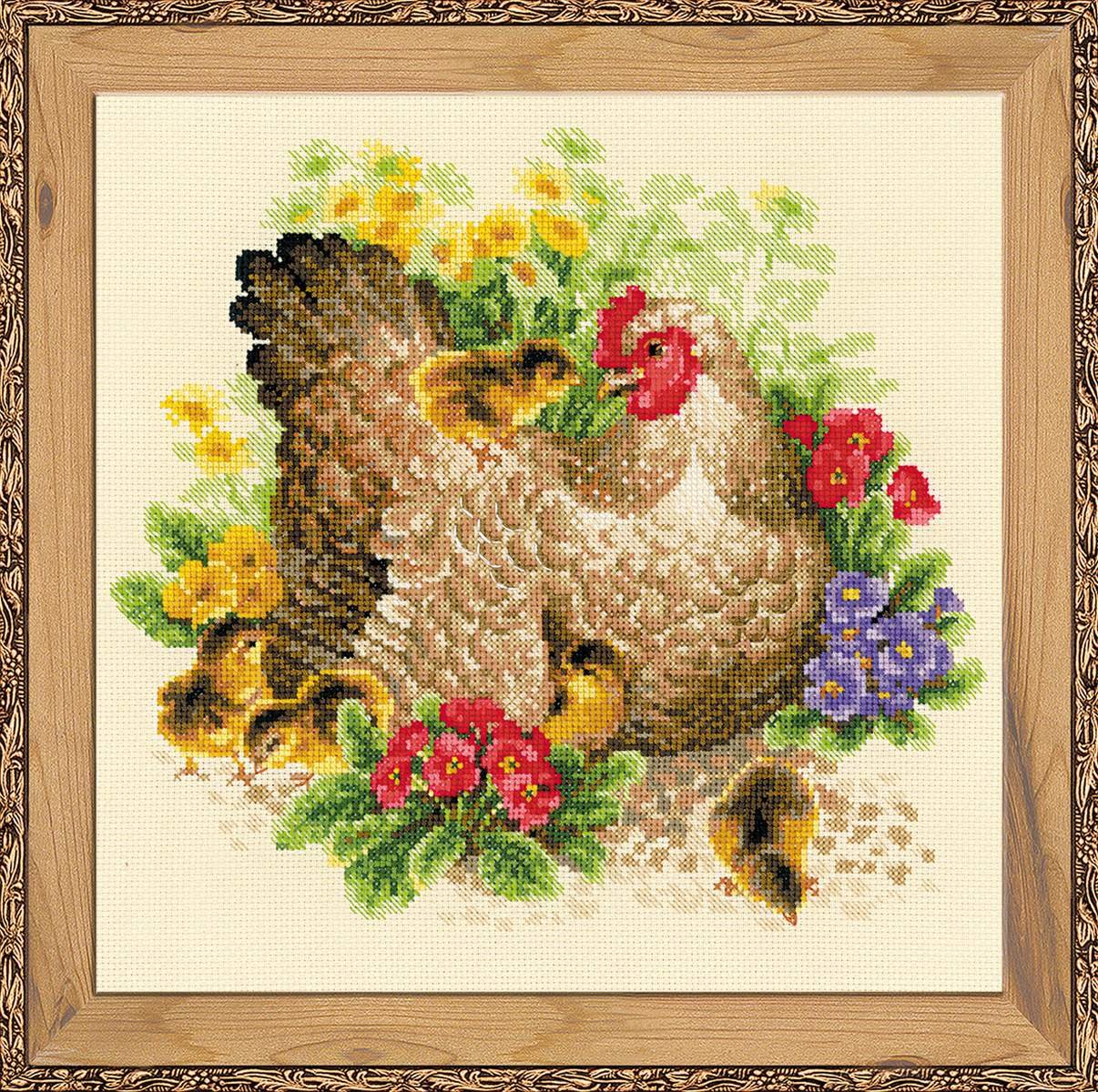 RIOLIS Cross Stitch Kit - 1480 - Hen