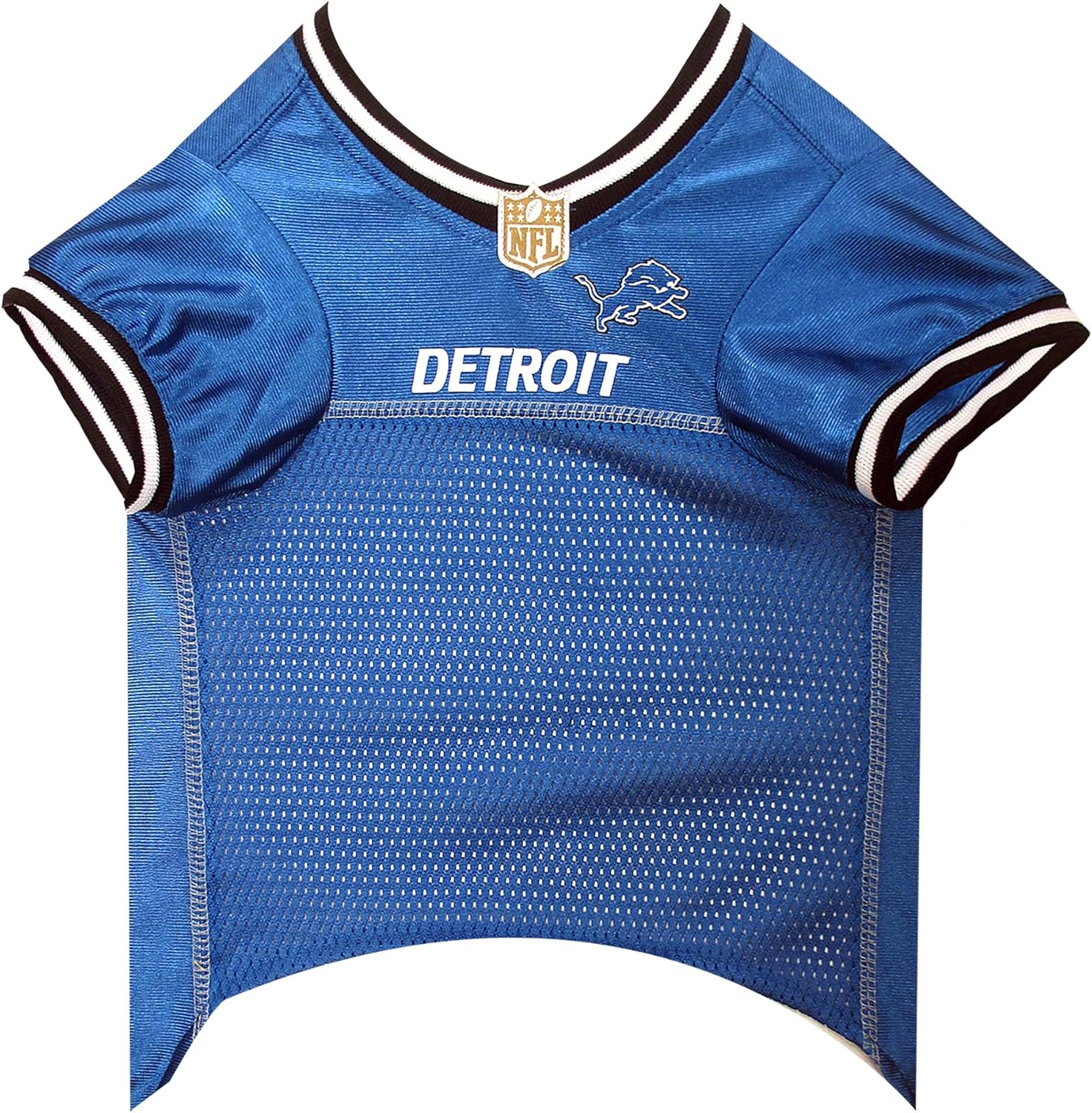 detroit lions dog jersey
