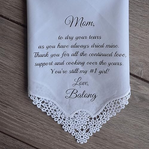 mother of the bride hankie