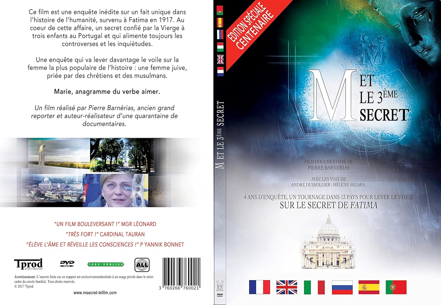 M Et Le 3eme Secret Version Multilingue Amazon Fr Avec La Voix D Andre Dussollier Avec La Voix D Helene Segara Francois D Aubigny Pierre Barnerias Tprod Dvd Blu Ray