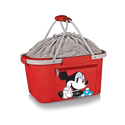Disney Classics Minnie Mouse Metro Basket Collapsible Cooler Tote