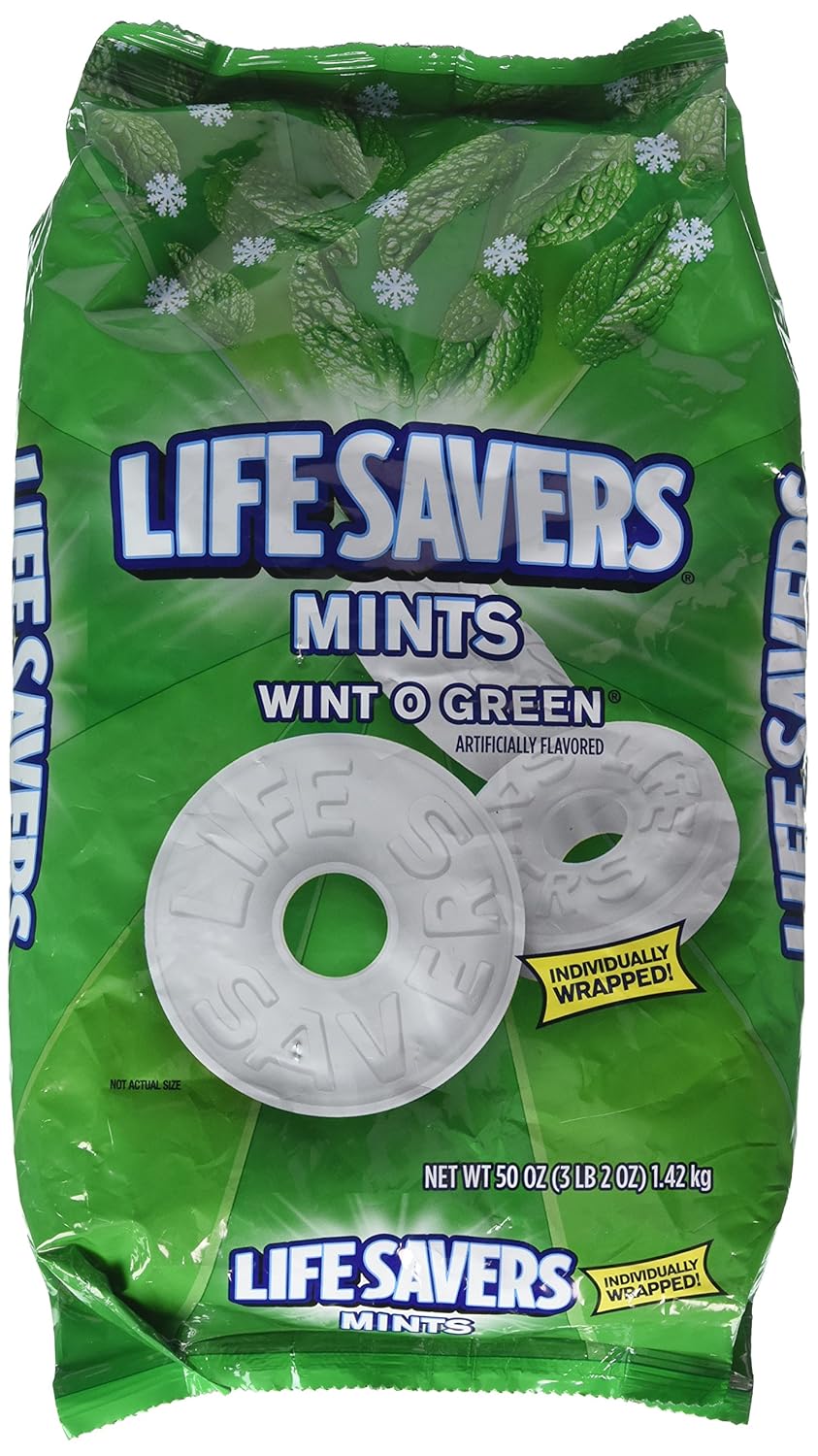 LifeSavers Wint O Green Mints 50 oz. bag Candy Mints