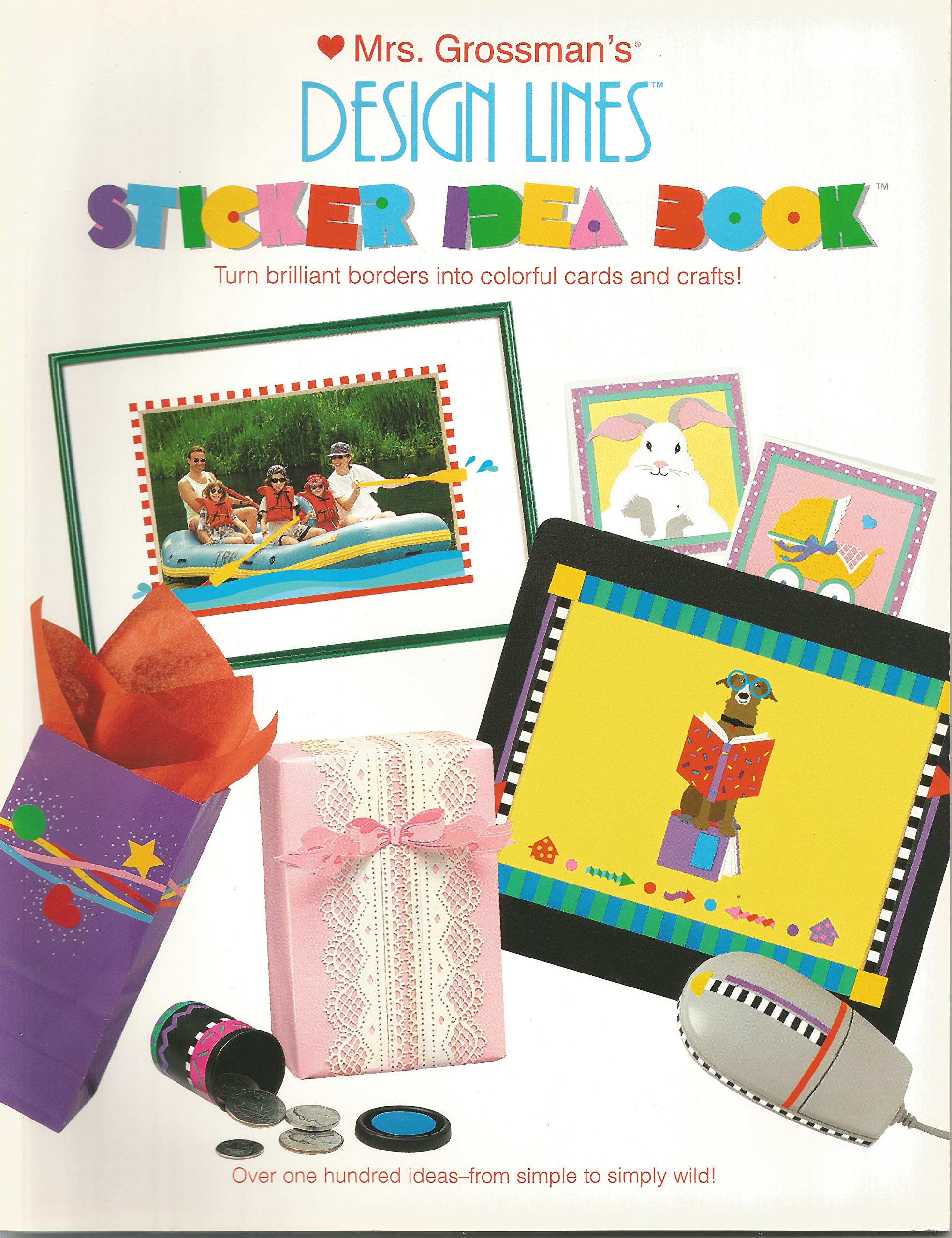 Mrs Grossman S Design Lines Sticker Idea Book Andrea Grossman Amazon Com Books