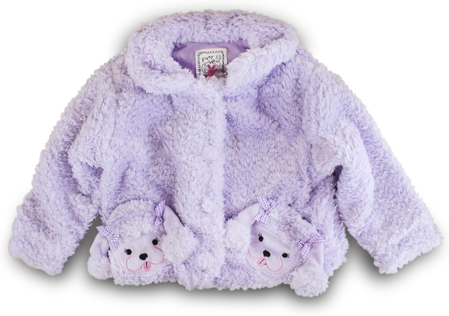 Purple fuzzy coat Clearance