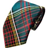 Men&rsquo;s Anderson Scottish Tartan Check Neck Tie | Classic Plaid Pattern, Formal Dress Tie, For Weddings, Business &amp; Special Occasions