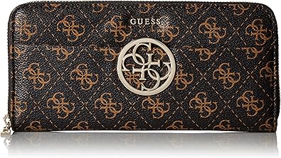 guess kamryn large zip around wallet