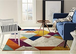 Home Dynamix 9847-999 Trina Trina Turk Tanja Swayze Modern Area Rug 5'2
