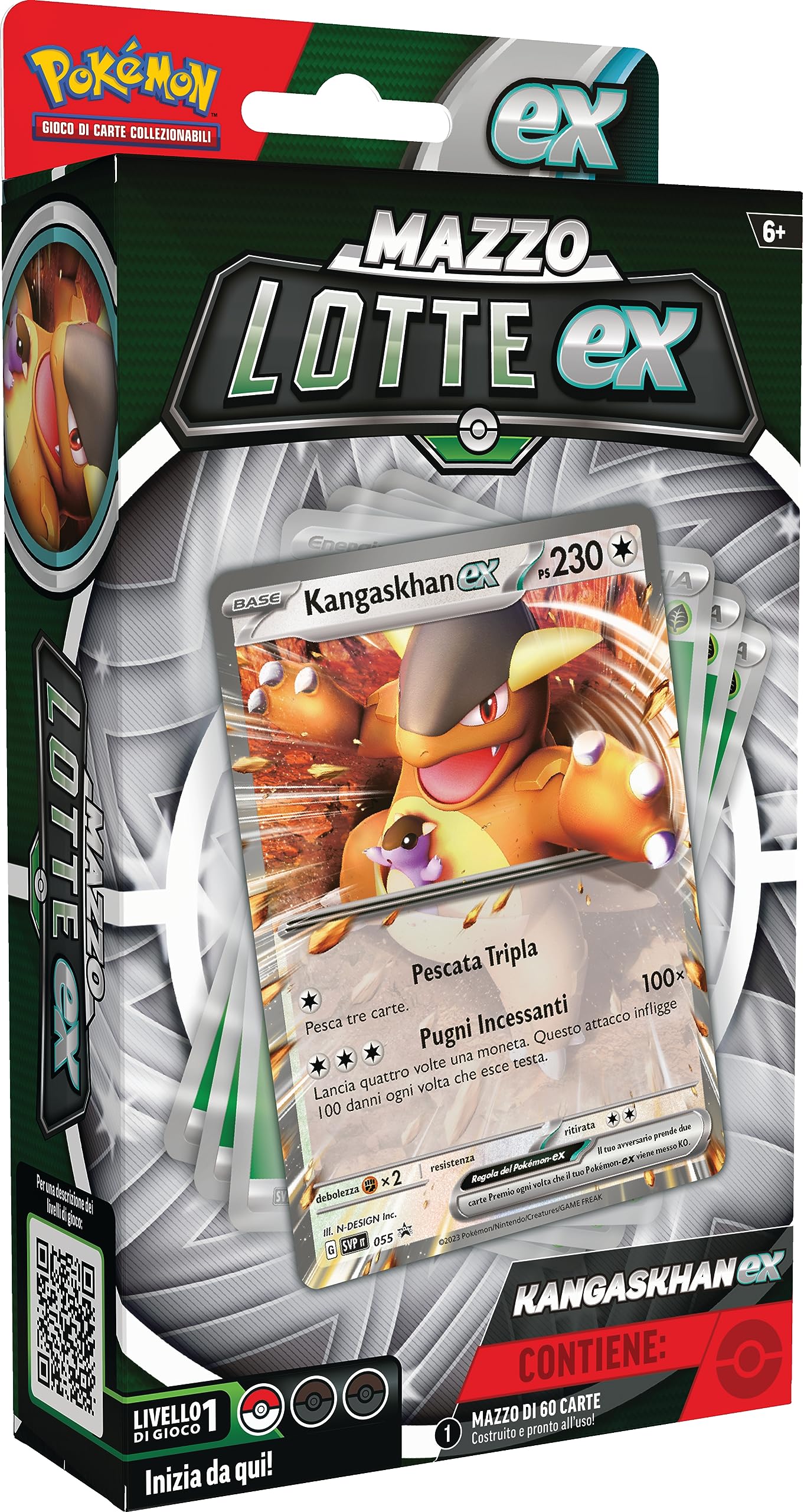 Pokémon GCC Ex Kangaskhan-ex Lotte Deck (60 Cards Ready to Use)