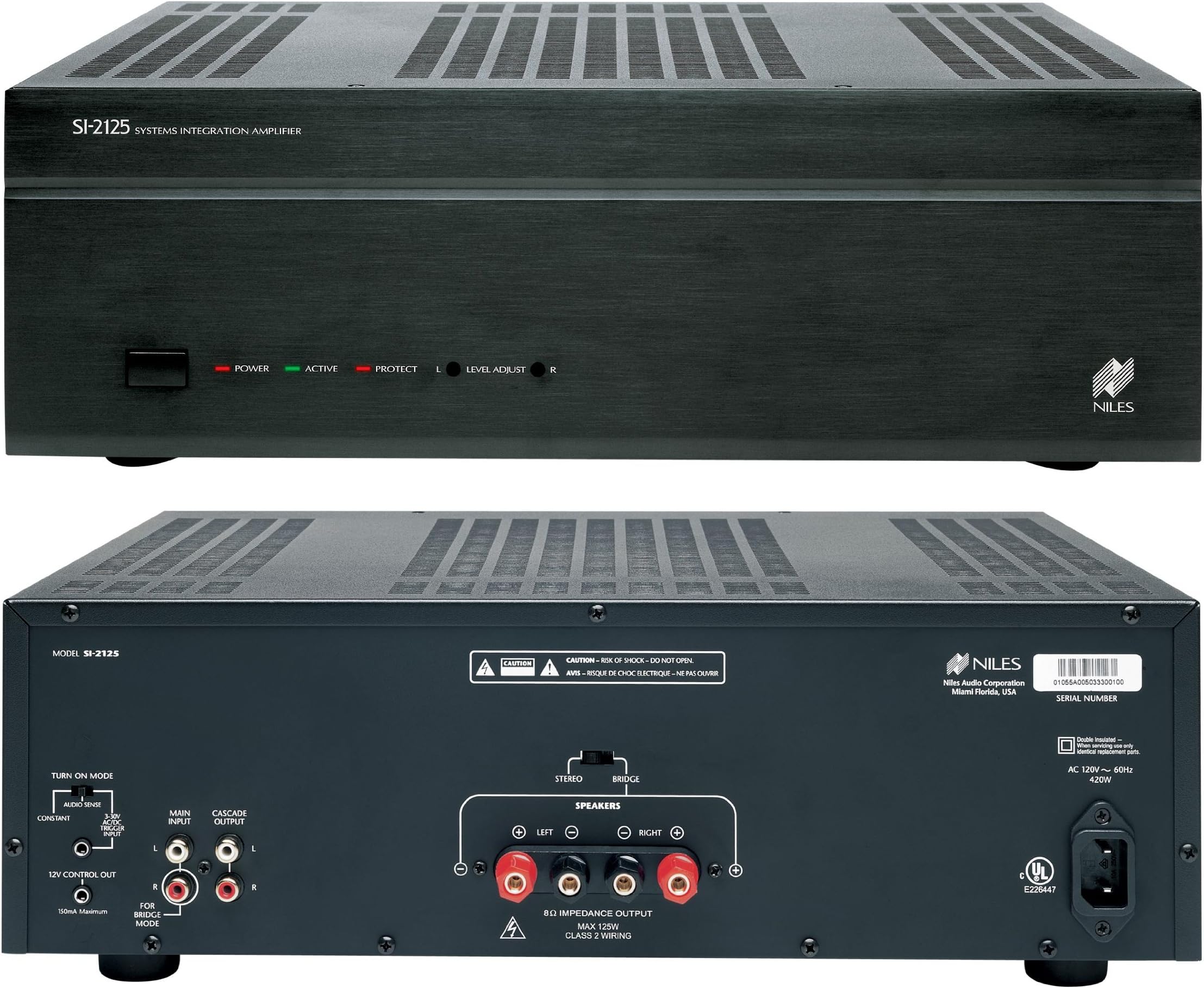 Niles SI-2125 2-channel amplifier