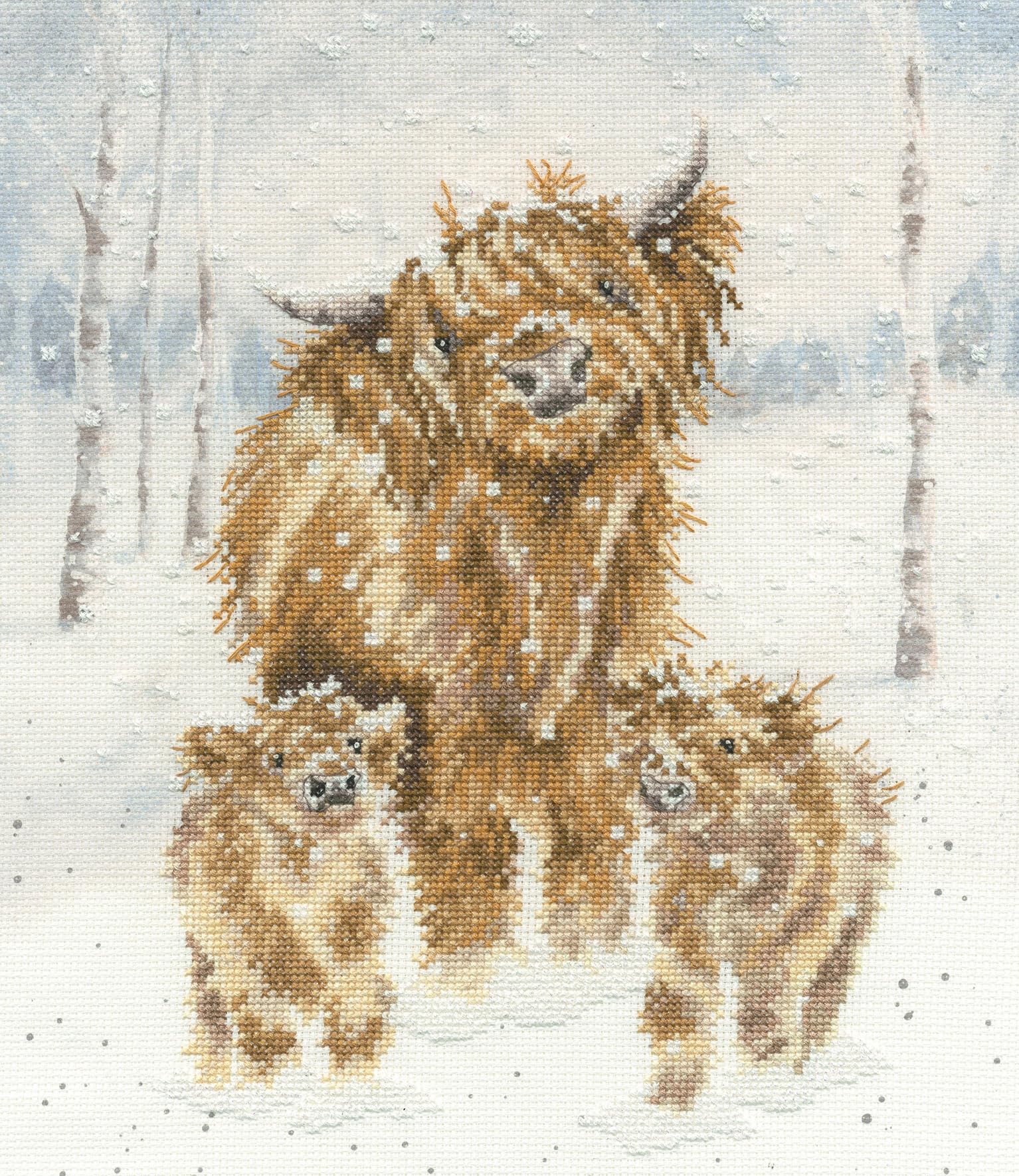 Bothy Threads Counted Cross Stitch Kit - Highland Christmas