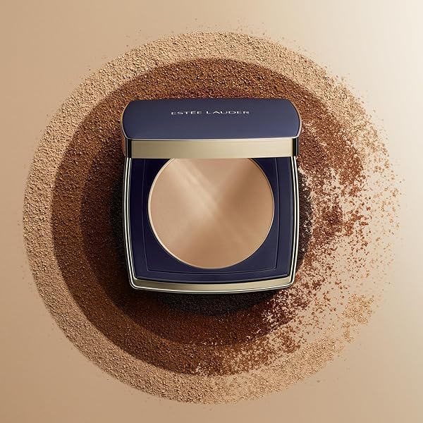 ESTÉE LAUDER DOUBLE WEAR 12-HOUR STAY-IN-PLACE MATTE FACE POWDER FOUNDATION | CONTROLS OIL & SHINE, 0.39 OUNCE, 1W2 SAND